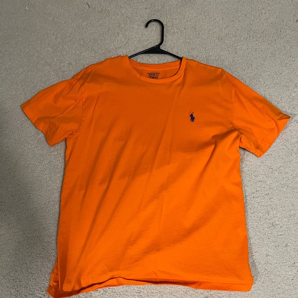 Polo by Ralph Lauren Orange Short Sleeve Tee